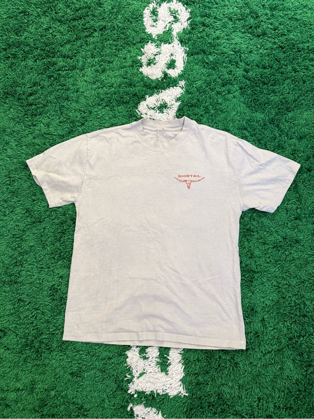 Vintage Shirtail Blank Shirt Size Large